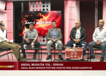 Veli Büyükşahin’in hazırlayıp sunduğu Dem-i Muhabbet programına bu hafta 2023 Abdal Musa Anma Etkinliklerini konuşmak üzere -Mehmet Özel, -Hüseyin Eriş, -Yaşar Demircan ve -Erdoğan Demirci konuk oluyor.