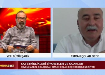 Veli Büyükşahin’in hazırlayıp sunduğu Dem-i Muhabbet programında Yaz etkinlikleri ziyaretler ve ocakları konuşmak üzere -Güvenç Abdal Ocağı’ndan -Emrah Çolak Dede konuk oluyor.