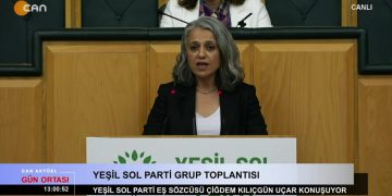 Yeşil Sol Parti Grup Toplantısı, Veli Haydar Güleç ile Gün Ortası Can Tv de. Konuk: Faruk Eren, Medine Meral.