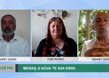 Ahmet Güden’in sunduğu Hasê Ma programının bugünkü konukları Ayşe Fehimli ve Mehmet Söğüt