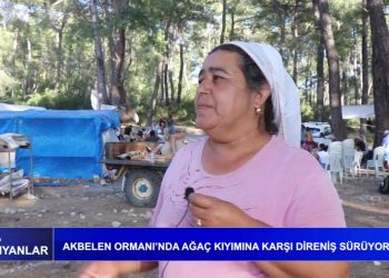 Akbelen Ormanın’da Ağaç Kıyımına Karşı Direniş Sürüyor