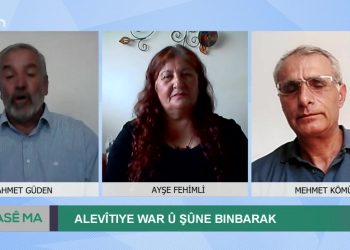 Alevîtiye war û Şûne Bınbarak Ahmet Güden sunduğu Hasê Ma’nın bugünkü konukları Mehmet Kömür ve Ayşe Fehimli