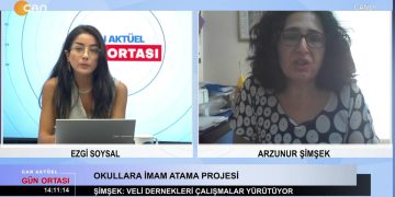 Ezgi Soysal’ın sunduğu Can Aktüel Gün Ortası Programının Bugün’kü Konuğu: Eğitim Sen MYK Üyesi Arzunur Şimşek. – Çedes Projesi Toplu İş Sözleşmesi Görüşmeleri ve Kadınların Talepleri. 2.Bölüm