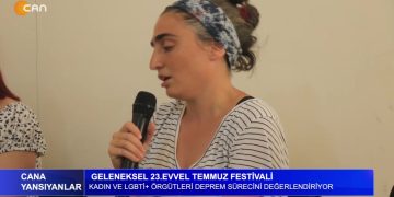Geleneksel 23. Evvel Temmuz Festivali. Kadın ve LGBTİ+ Örgütleri deprem sürecini değerlendiriyor