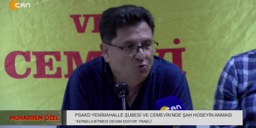 PSAKD Yenimahalle şubesi ve Cemevinde Şah Hüseyin anması -”Kerbela bitmedi devam ediyor” paneli