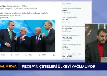Recep’in Çeteleri Ülkeyi Yağmalıyor, Şükrü Yıldız’ın sunumuyla Sosyal Medya Gündem
