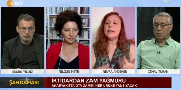 -Şükrü Yıldız, -Cemal Turan ve -Nilgün Mete ile Şah Damarı programının bu haftaki konuğu: 
-Akademisyen – Nevra Akdeniz