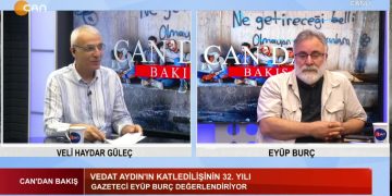 Veli Haydar Güleç’in hazırlayıp sunduğu Can’dan Bakış programının bu haftaki konuğu: -Eyüp Burç