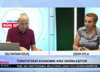 Veli Haydar Güleç’in sunduğu Can Aktüel Gün Ortası programı Can Tv’de. Konuk: Yeşil Sol Parti İstanbul Milletvekili Çiçek Otlu. 2.Bölüm