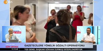 Veli Haydar Güleç’in sunduğu Can Aktüel Gün Ortası programının konuğu: Türkiye Gazeteciler Sendikası Genel Başkanı Gökhan Durmuş.