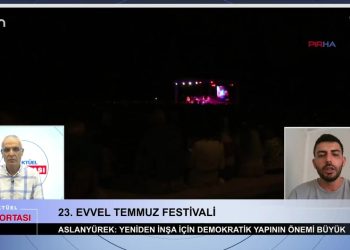 Veli Haydar Güleç’in sunduğu Can Aktüel Gün Ortası programının konukları – Evvel Temmuz Festivali Tertip komitesinden Mert Aslanyürek – Ekonomist Prof. Dr. Ahmet Şahinöz