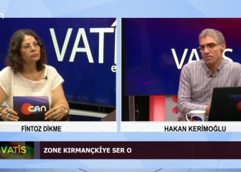 Zone Kırmançkîye Ser O Fintoz Dikme’nin sunduğu Vatîs programının bugünkü konuğu Hakan Kerimoğlu