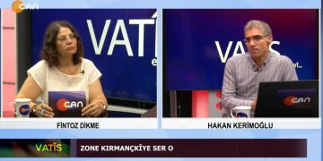 Zone Kırmançkîye Ser O Fintoz Dikme’nin sunduğu Vatîs programının bugünkü konuğu Hakan Kerimoğlu