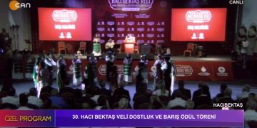 30. Hacı Bektaş Veli Dostluk Ve Barış Ödül Töreni -1