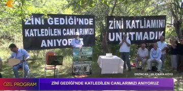 38’de Erzincan Zini Gediği’nde Katledilen Canlarımızı Anıyoruz.