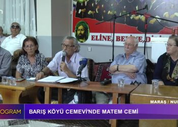 Barış köyü cemevinde matem cemi