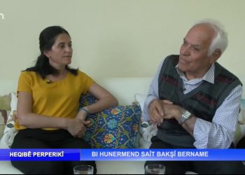 Bı Hunermend Sait Bakşi Bername -Nuray Atmaca’nın hazırlayıp sunduğu Heqibe Perperıkî Can Tv’de