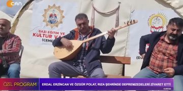 Erdal Erzincan ve Özgür Polat, Rıza Şehrinde Depremzedeleri ziyaret Etti. / Elbistan.