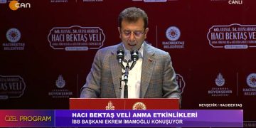 Hacı Bektaş Veli Anma Etkinlikleri iBB Başkanı Ekrem İmamoğlu