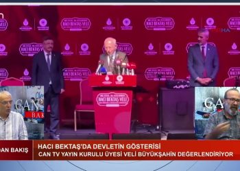 Hacı Bektaş’da devletin gösterisi -Hacı Bektaş’da Alevilerin anması Veli haydar Güleç’in hazırlayıp sunduğu Can’dan Bakış programının bu haftaki konuğu: Can Tv Yayın Kurulu Üyesi -Veli Büyükşahin