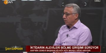 -İktidarın Alevileri Bölme Girişimi Sürüyor
-ÇEDES Projesi Uygulamada
-E-Reçete’de Kürtçe Yok
-Şükrü Yıldız, -Nilgün Mete, -Cemal Turan ile Şah Damarı Can Tv’de