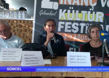 Varto Doğa, İnanç ve Kültür Festivali’ne ‘Zaman, Mekan, Doğa ve İnanç’ Paneli Düzenlendi