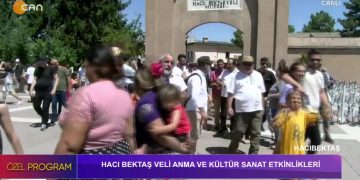 Yeşil Sol Parti eş sözcüsü Çiğdem Kılıçgün Uçar ile Yeşil Sol Parti heyeti Hacı Bektaş Veli dergahını ziyaret ediyor… CANLI yayın