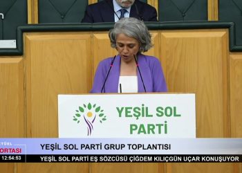 Yeşil Sol Parti Grup Toplantısı. Ezgi Soysal’ın sunduğu Can Aktüel Gün Ortası Programı Can Tv’de.