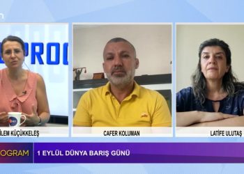 1 Eylül Dünya Barış Günü -‘Alevi Diyaneti’ Cemevlerine imam atamak istiyor Çilem Küçükkeleş’in hazırlayıp sunduğu Özel Programın Konukları -PSAKD Genel Merkezi Hukuk Sekreteri Cafer Koluman -Malatya PSAKD Şube Başkanı Latife Ulutaş