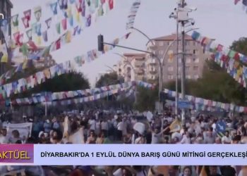 1 Eylül Dünya Barış Günü Mitingi – Diyarbakır / CANLI YAYIN.