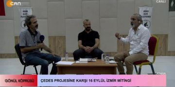 Diren Keser ile Gönül Köprüsü programının bu haftaki konukları: Eğitim-Sen Adana Şube Başkanı -Hüseyin Kaya Adana Alevi Platformu Dönem Sözcüsü -Hamit Karaoğullarından -16 Eylül Mitingi ve Dedelere Maaş Bağlanması