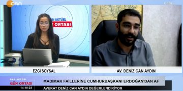 Ezgi Soysal ile Can Aktüel Gün Ortası programının 11 Eylül Pazartesi günü konuğu: Avukat Deniz Can Aydın. 2 Bölüm