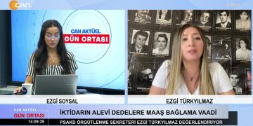 Ezgi Soysal ile Can Aktüel Gün Ortası programının 21 Eylül Perşembe günü konukları: Gazeteci Sinan Aygül, PSAKD Örgütlenme Ezgi Türkyılmaz. 2. Bölüm