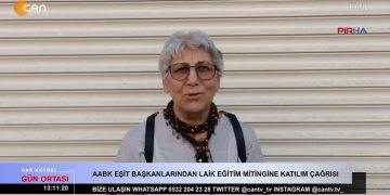 Ezgi Soysal ile Can Aktüel Gün Ortası programının 5 Eylül Salı günü konuğu: HDP Muğla İl Eşbaşkanı Fulya Erdoğan.