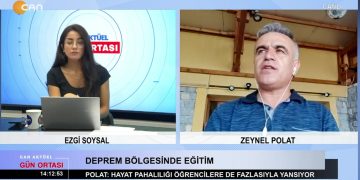 Ezgi Soysal ile Can Aktüel Gün Ortası programının 6 Eylül Carşamba günü konuğu: PSAKD Genel Başkan Yardımcısı İbrahim Büyükkaya, Eğitim-sen Adıyaman Şube Sekreteri Zeynel Polat. 2. Bölüm