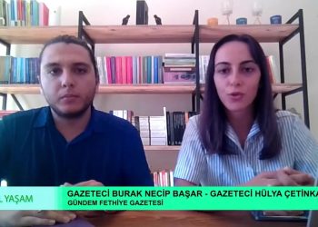 Özge Erdoğan Yeşilırmak’ın hazırlayıp sunduğu Yeşil Yaşam programının bu haftaki konuğu: Gündem Fethiye’den Gazeteciler Hülya Çetinkaya ve Necip Burak Başar.