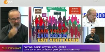 Veli Büyükşahin’in sunduğu Özel Program’ın konukları: -ABF Genel Başkan Yardımcısı -Aydın Deniz ve Eğitim-Sen İst. 2 Nolu Şube Başkanı – Çayan Çalık -16 Eylül ÇEDES’e Hayır Mitingi -14 Eylül Madımak Davası