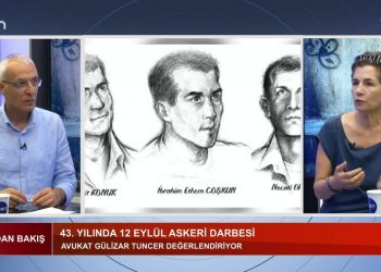 Veli Haydar Güleç’in hazırlayıp sunduğu Can’dan Bakış programının bu haftaki konuğu: Avukat -Gülizar Tuncer -43. Yılına 12 Eylül Askeri Darbesi -12 Eylül’de Yaşanan Dil ve İnanç Yasakları -90′ lı Yıllarda Devlet Destekli Katliamlar -Sezgin Tanrıkulu’ndan TSK’ya İlişkin Açıklama
