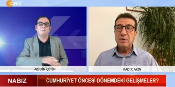 Abidin Çetin’in sunduğu Nabız programının bu haftaki konuğu: Araştırmacı Yazar Kadir Akın – İsraril-Filistin Savaşı – Cumhuriyet’in 100 Yıllık Tarihinde Neler Yaşandı – Cumhuriyet’i Kuranların Azınlıka Ve Diğer Halklara Karşı Tutumu