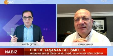 CHP’de Yaşanan Gelişmeler – Neden CHP Genel Başkan Adayı Oldu – Gelecek İçin Biz Grubunun Kürt Sorununa Bakışı – Abidin Çetin’in sunduğu Nabız programının bu haftaki konuğu: 24. ve 26. Dönem CHP Milletvekili İlhan Cihaner