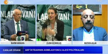 İbrahim Karakaya’nın hazırlayıp sunduğu Canlar Divanı programının bu haftaki konukları: -Çilem Küçükkeleş -Mustafa Aslan ->AKP İktidarının Asimilasyoncu Alevi Politikaları