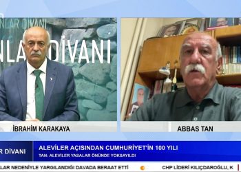 İbrahim Karakaya’nın Hazırlayıp Sunduğu Canlar Divanı’nın Bu Haftaki Konuğu Kayseri Hacı Bektaş Veli Derneği Başkanı Abbas Tan – Aleviler Açısından Cumhuriyet’in 100 Yılı – Alevi Bektaşi Kültür ve Cemevi Başkanlığı Ne Amaçla Kuruldu?