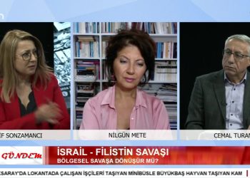 İsrail-Filistin Savaşı Bölgesel Savaşa Dönüşür mü? – Türkiye’nin Kuzey Doğu Suriye’ye Saldırları – Cumhuriyet ve Aleviler – Elif Sonzamancı’nın Sunduğu Bizim Gündem’in Konukları: Gazeteci Cemal Turan – Gazeteci Nilgün Mete – Akademisyen Dılşa Deniz