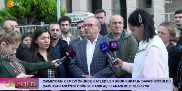 Okmeydanı Cemevi’nde Polis Kurşunuyla Katledilen Uğur Kurt’un Davası Çağlayan Adliyesi 11. Ağır Ceza Mahkemesinde Yeniden Görüldü. Duruşma Sonucuna İlişkin Açıklama Yapılıyor.