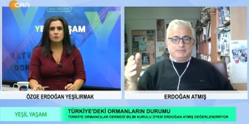 Özge Erdoğan Yeşilırmak’ın hazırlayıp sunduğu Yeşil Yaşam programının bu haftaki konuğu: Erdoğan Atmış.