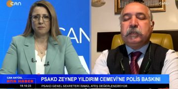 PSAKD’ne Polis Baskını -ÇHD’li Avukatlara Gözaltı -Kuzeydoğu Suriyeye Hava Saldırısı -İsrail Filistin Savaşı 7.Gününde Elif Sonzamancı ile Can Aktüel Ana Haber’de