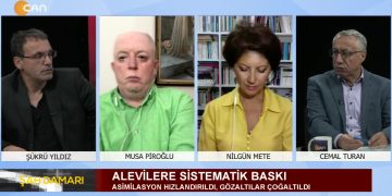 -Şükrü Yıldız, -Nilgün Mete ve -Cemal Turan ile Şah Damarı programının bu haftaki konuğu:
-27. Dönem HDP Milletvekili – Musa Piroğlu
-Alevilere Baskı ve Asimilasyon
-Ankara’yı Karıştıran Eylem