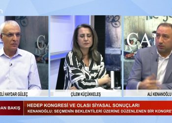 Veli Haydar Güleç ve Ali Kenanoğlu’nun hazırladığı Can’dan Bakış programının bu akşamki konuğu Çilem Küçükkeleş. -HEDEP Kongresi ve olası siyasal sonuçları, -10. gününde İsrail – Filistin Savaşı