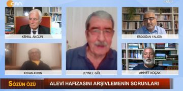 Zeynel Gül ile Sözün Özü programının bu haftaki konukları: – Kemal Akgün -Akademisyen -Ayhan Aydın – Araştırmacı -Yazar -Erdoğan Yalgın -Araştırmacı -Yazar -Ahmet Koçak -Gazeteci -Yazar -Alevi Hafızasını Arşivlemenin Sorunları