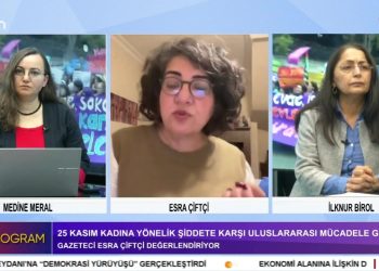 25 Kasım Kadına Yönelik Şiddete Karşı Uluslararası Mücadele Günü, Medine Meral ile Özel Program. Konuklar: Seher Şengünlü Yılmaz, Esra Çiftçi, ilknur birol.